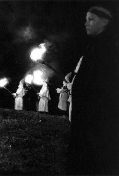 Observing the rally.