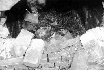 Cora's body as found