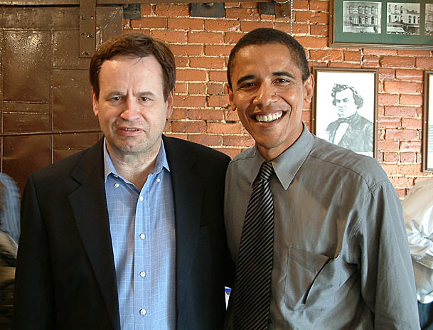 lane evans and barack obama